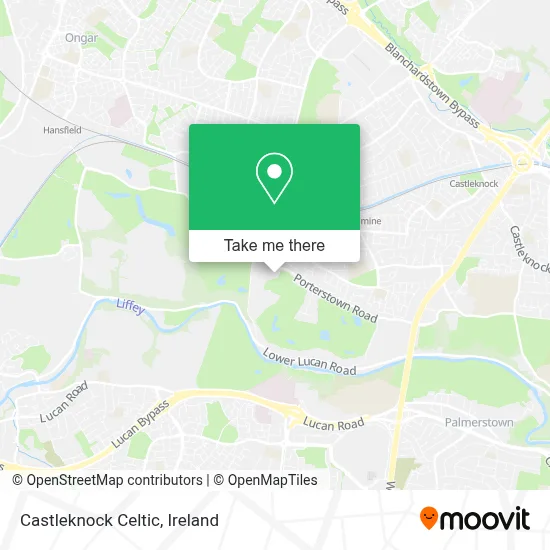Castleknock Celtic map
