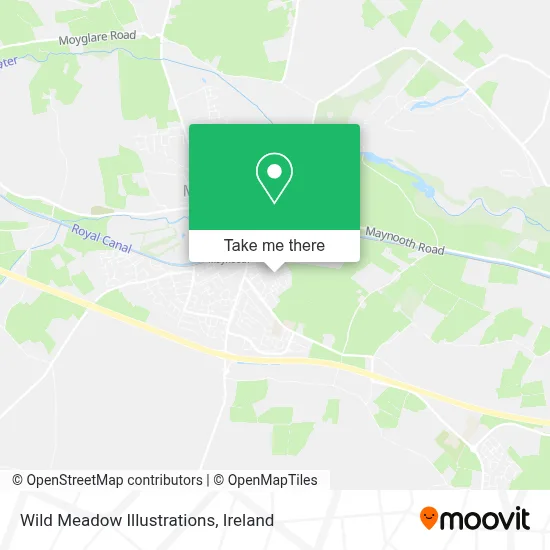 Wild Meadow Illustrations map