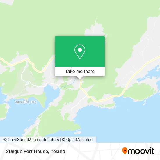Staigue Fort House map