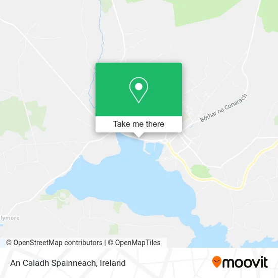 An Caladh Spainneach map