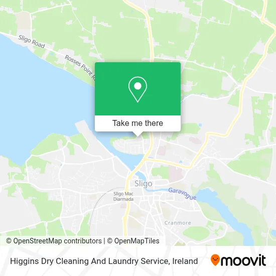 Higgins Dry Cleaning And Laundry Service map