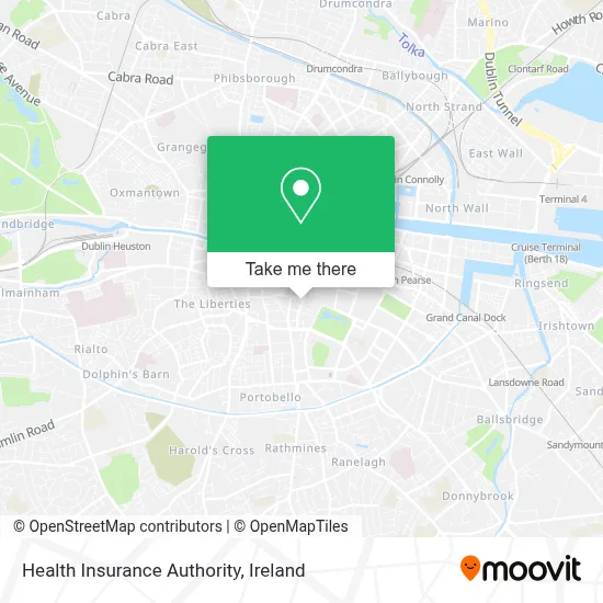 Health Insurance Authority map