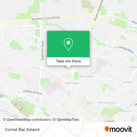 Comet Bar map