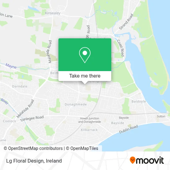 Lg Floral Design map