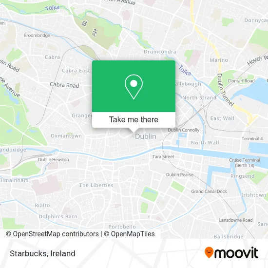 Starbucks map