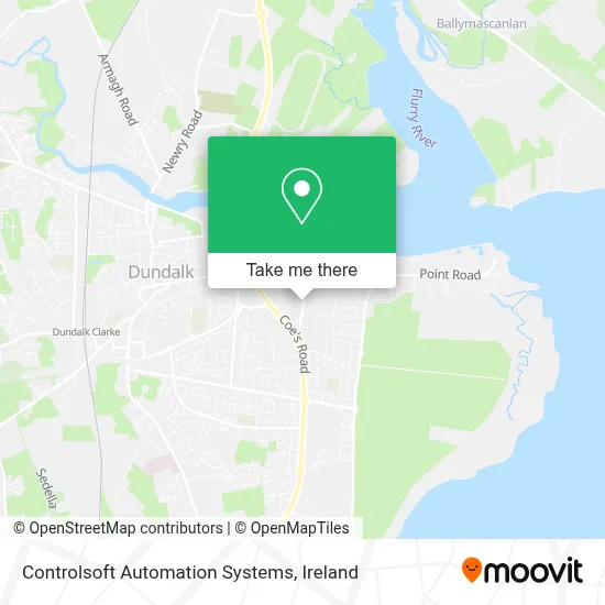 Controlsoft Automation Systems map