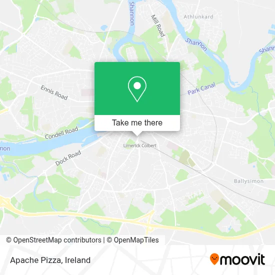 Apache Pizza map