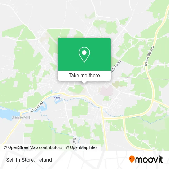Sell In-Store map