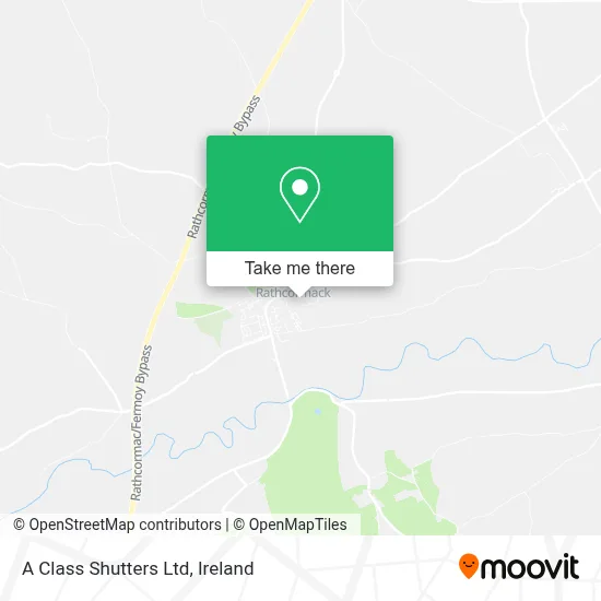 A Class Shutters Ltd map