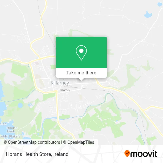 Horans Health Store map