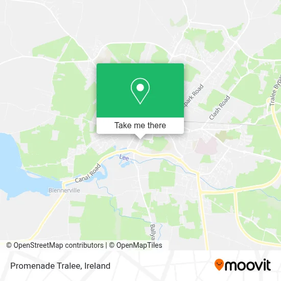 Promenade Tralee map
