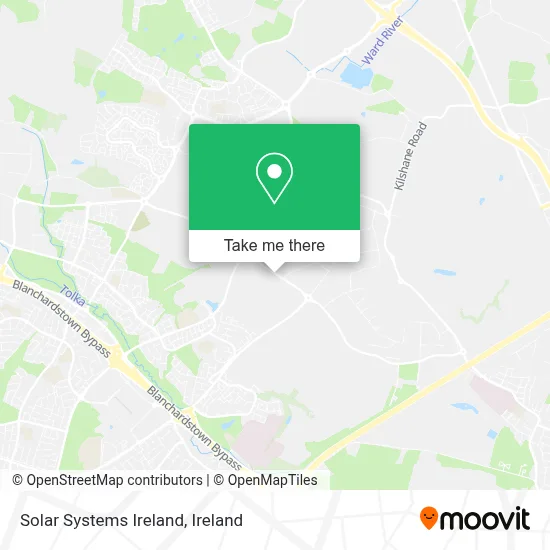Solar Systems Ireland map