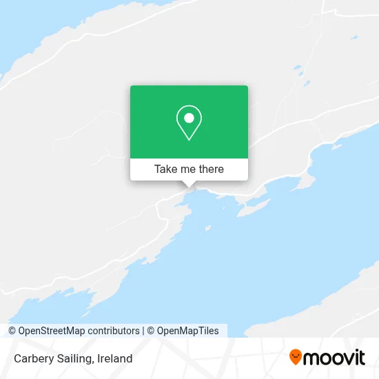 Carbery Sailing map
