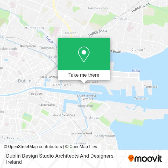 Dublin Design Studio Architects And Designers map