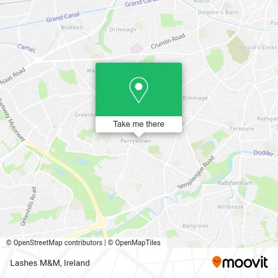Lashes M&M map