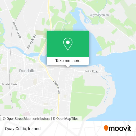 Quay Celtic map