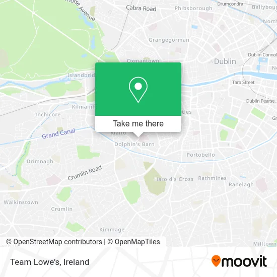 Team Lowe's map