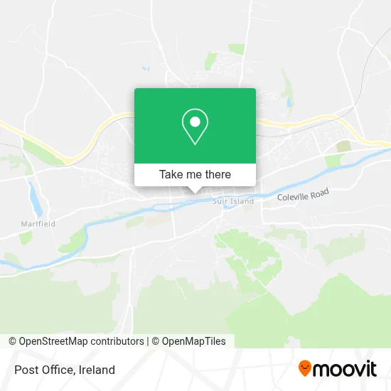 Post Office map