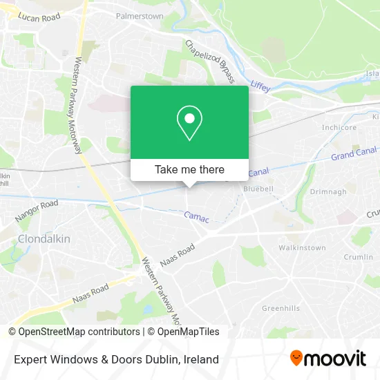 Expert Windows & Doors Dublin map