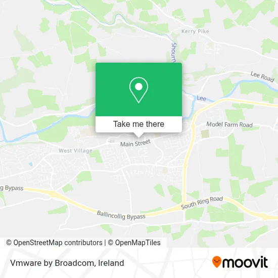 Vmware by Broadcom map