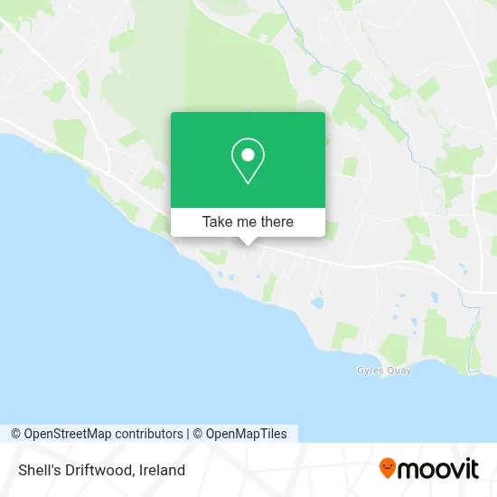Shell's Driftwood map