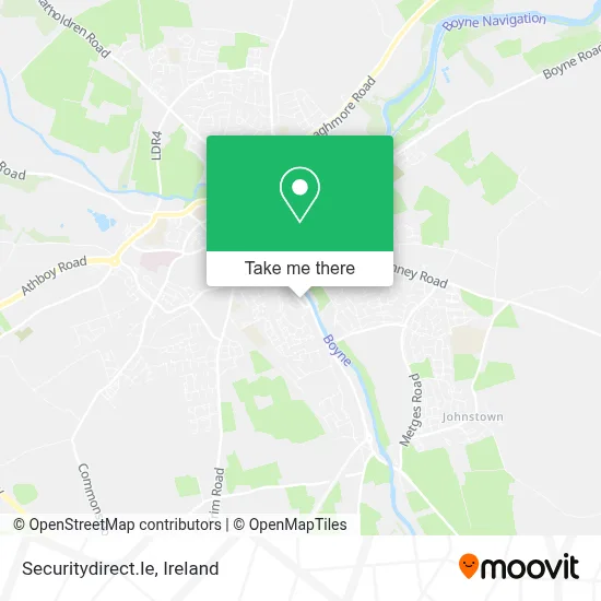 Securitydirect.Ie map
