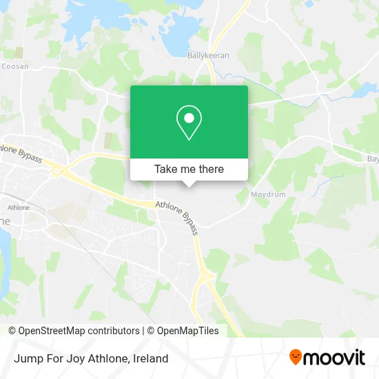 Jump For Joy Athlone map