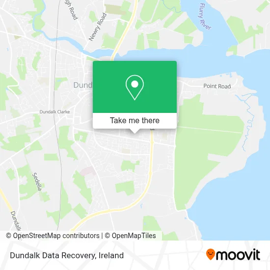 Dundalk Data Recovery map