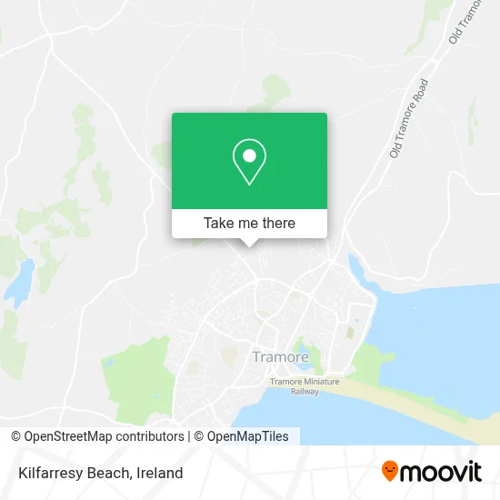 Kilfarresy Beach map