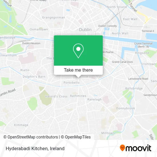 Hyderabadi Kitchen map
