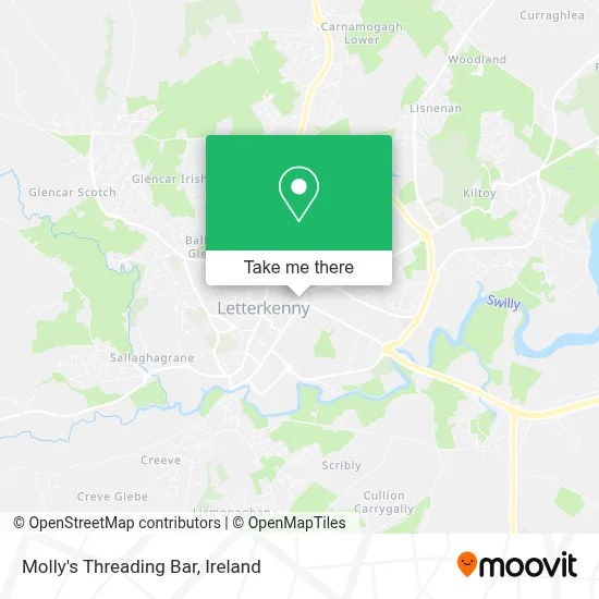 Molly's Threading Bar map