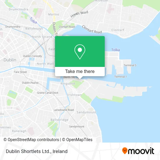 Dublin Shortlets Ltd. map
