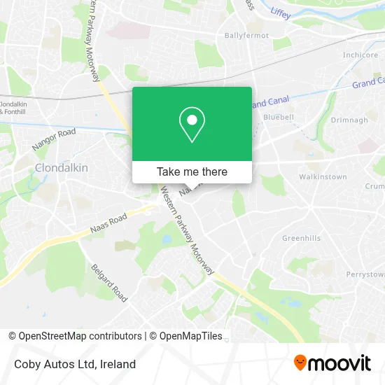 Coby Autos Ltd map