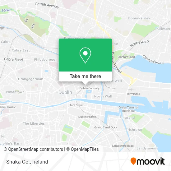 Shaka Co. map