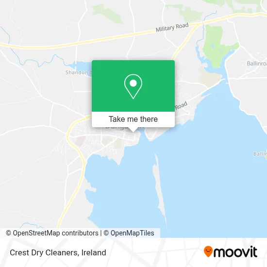 Crest Dry Cleaners map