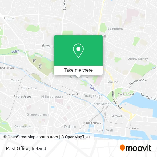 Post Office map