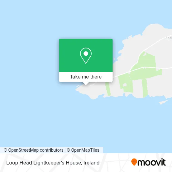 Loop Head Lightkeeper's House map