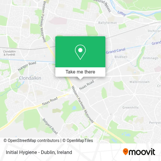 Initial Hygiene - Dublin map