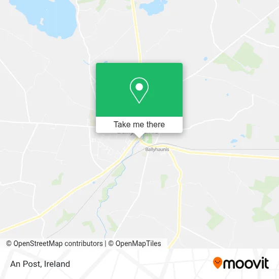 An Post map