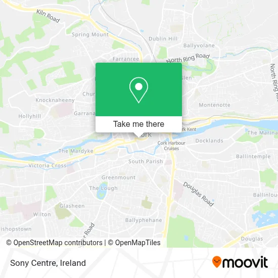 Sony Centre map