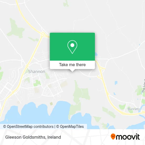 Gleeson Goldsmiths map