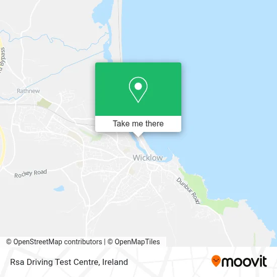 Rsa Driving Test Centre map