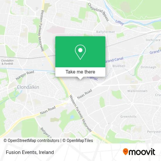 Fusion Events map