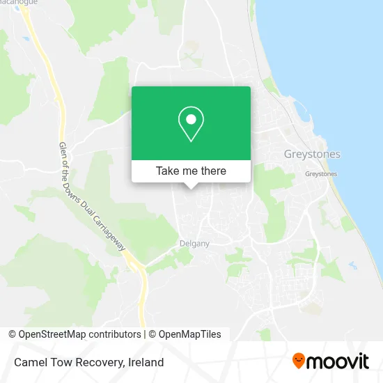 Camel Tow Recovery map