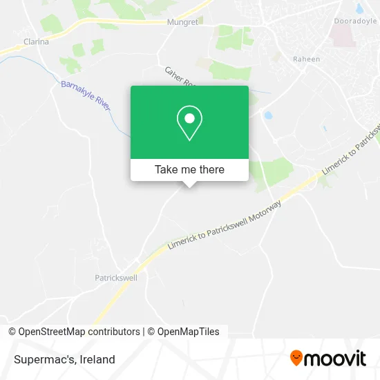 Supermac's map