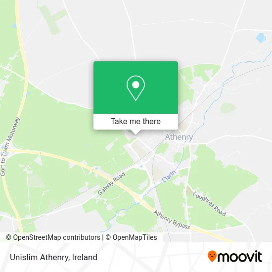 Unislim Athenry map