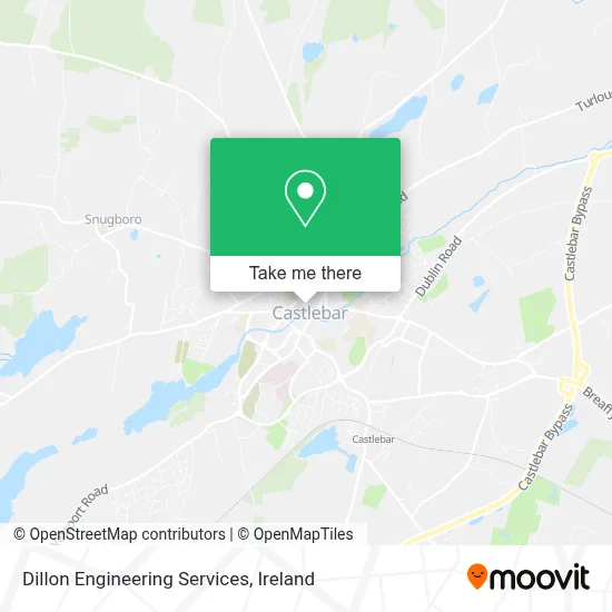 Dillon Engineering Services map