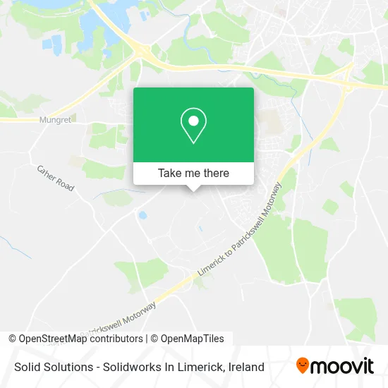 Solid Solutions - Solidworks In Limerick map