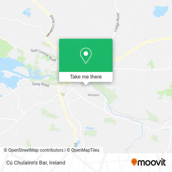 Cú Chulainn's Bar map