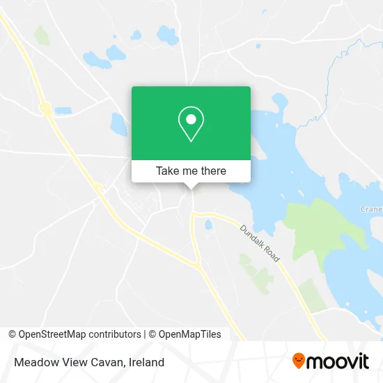 Meadow View Cavan map